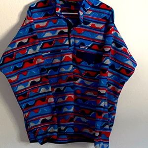 Patagonia Synchilla Snap T Fleece Hill Aztec Lg